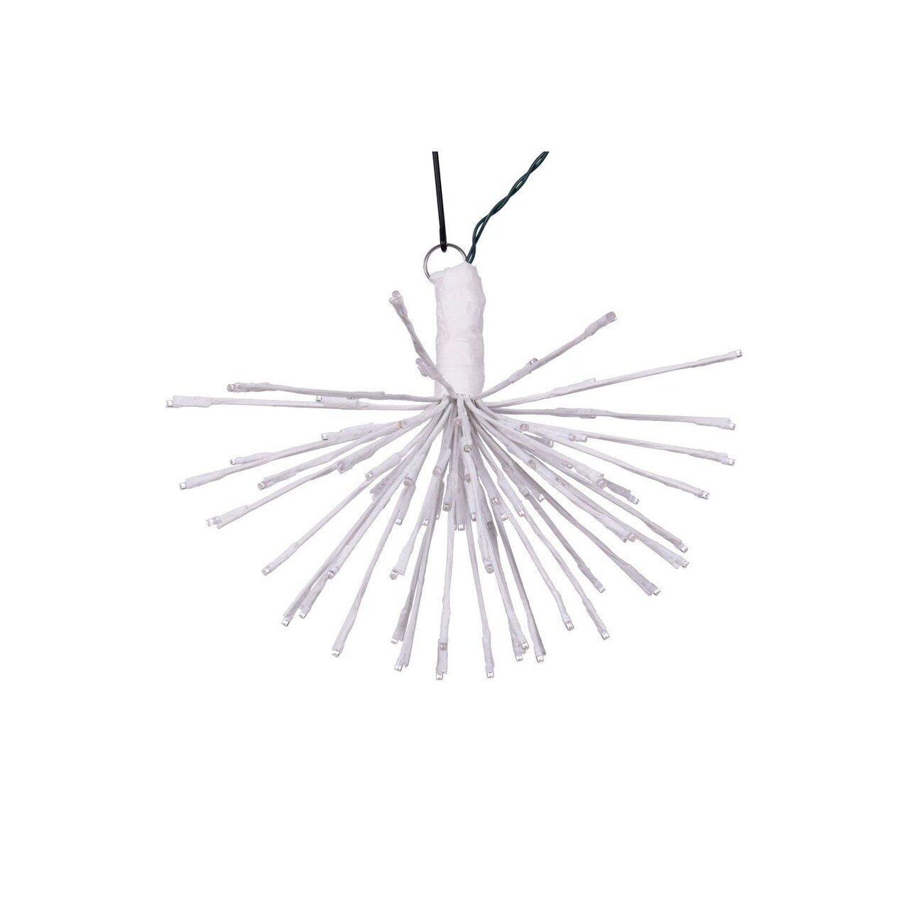 Vickerman 80Lt x 16" White Starburst Warm White 5mm Twinkle LED Lights.